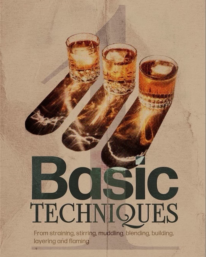 Mixology 101 — Chapter 01: Basic Techniques