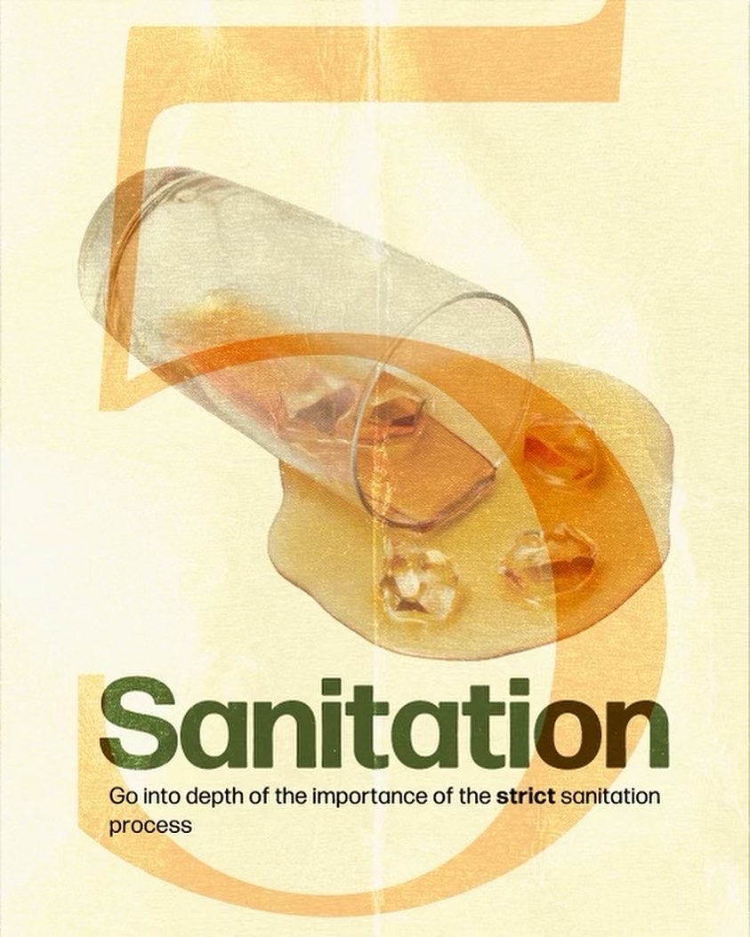 Mixology 101 — Chapter 05: Sanitation
