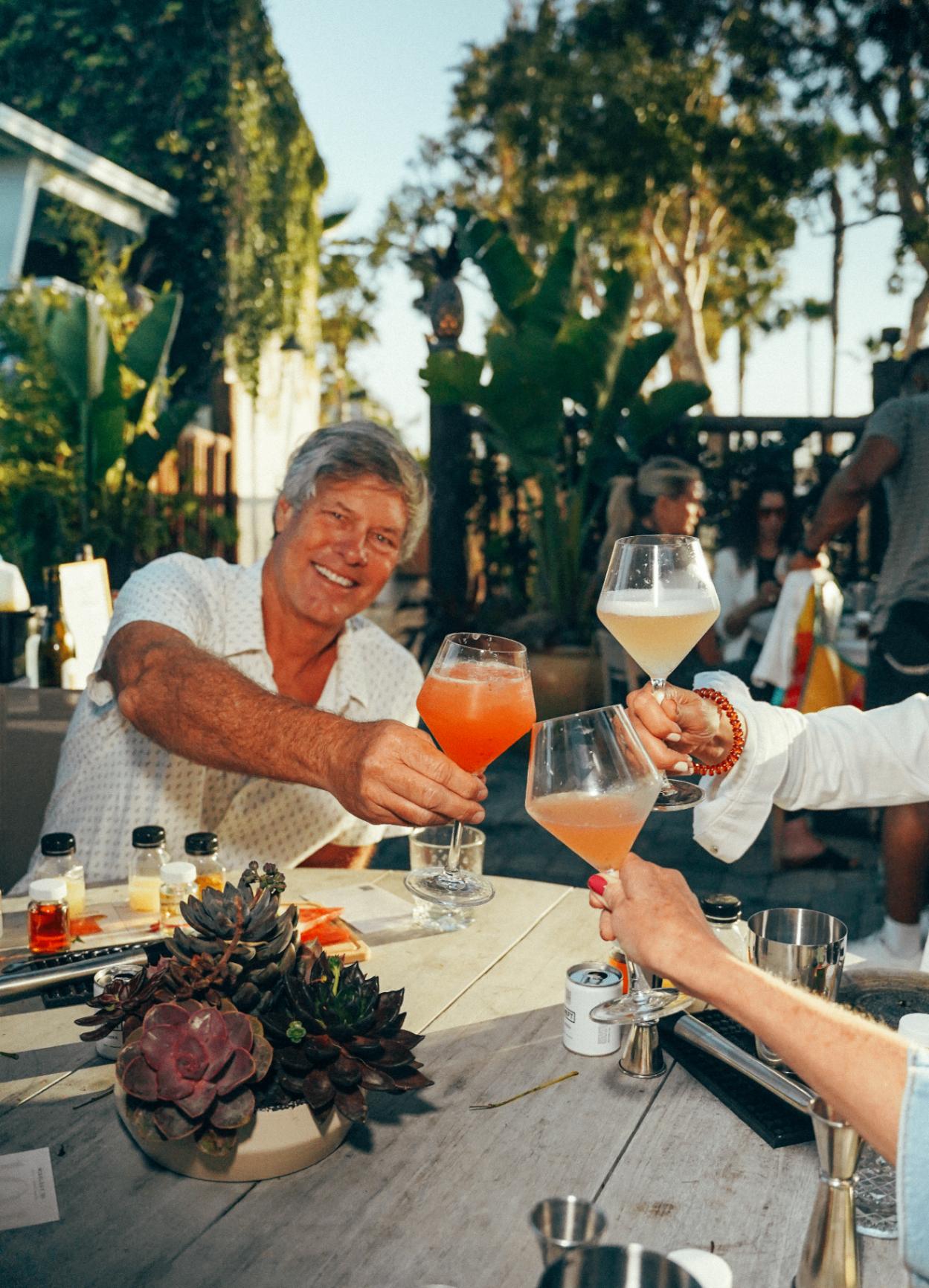 Cocktail cheers at California Surf Club